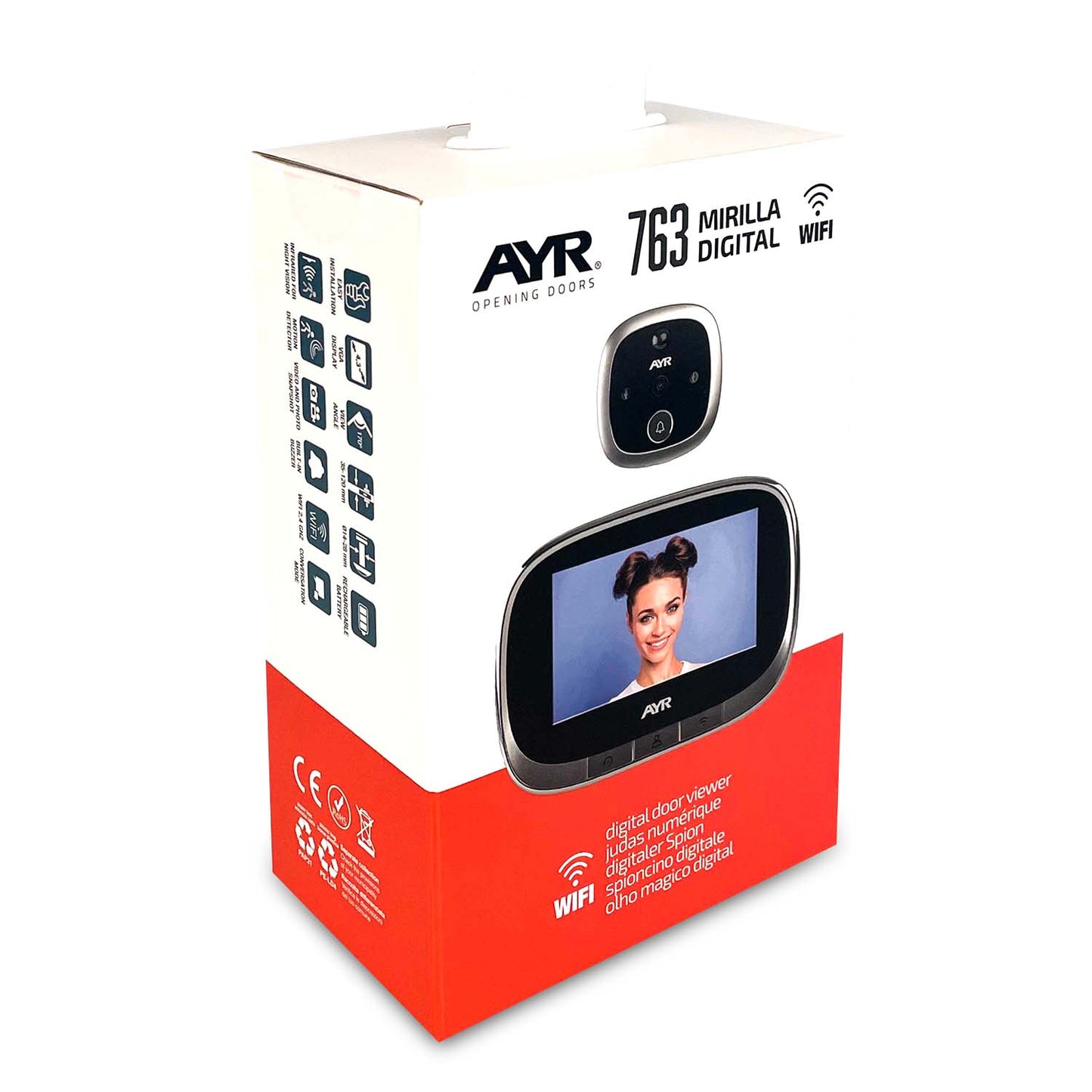 Mirilla Digital WIFI AYR 763