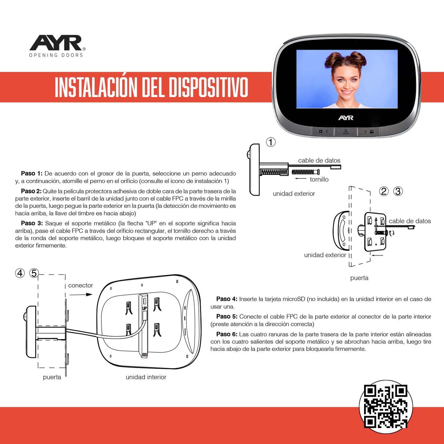 Mirilla Digital WIFI AYR 763