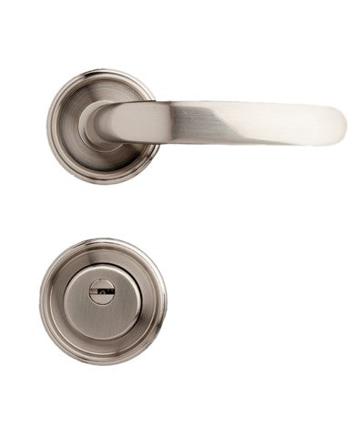 Juego de Cerradura Multipunto de Embutir 606 Lateral Incluye Cilindro Locxis + Manija Coral RB LOCKS