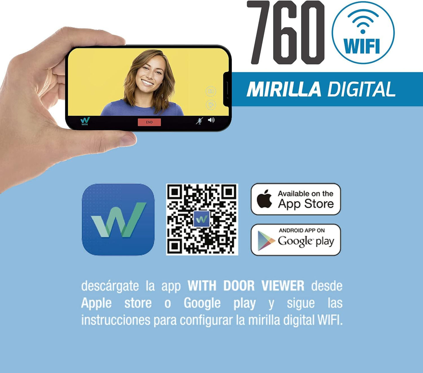 Mirilla Digital WiFi AYR 760 CONNECT