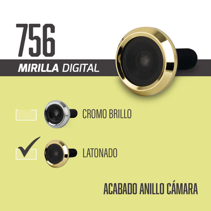 Mirilla Digital AYR 756 Pantalla 2,6"