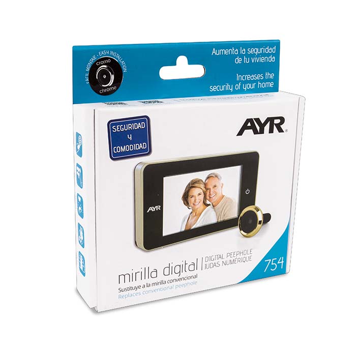 Mirilla Digital AYR 754 Pantalla 4"