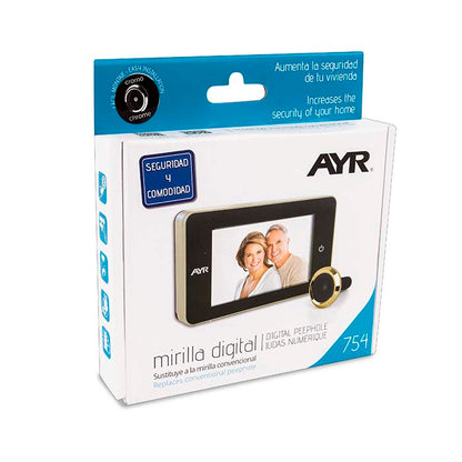 Mirilla Digital AYR 754 Pantalla 4"